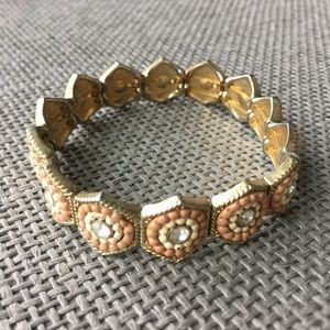 Hexagonal Stretch Bracelet